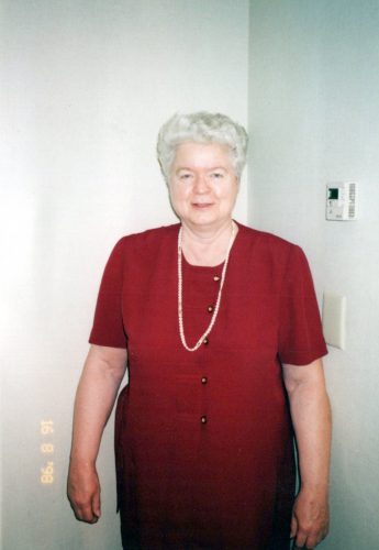 Darlene in Red Dress