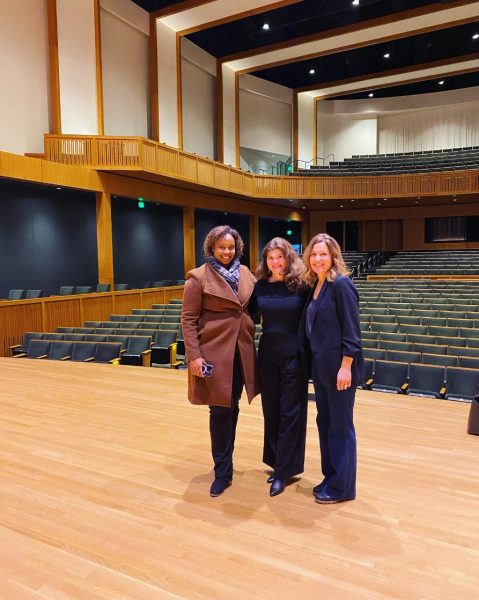 Melissa, Rebecca and Abigail GLFF Planning at Hope College 2024